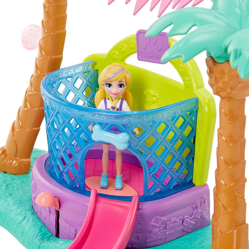 Conjunto e Boneca - Polly Pocket - Parque de Diversões dos Cachorrinhos -  Mattel