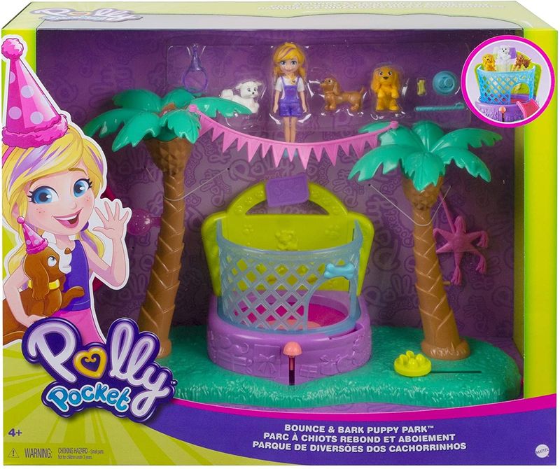 Boneca Polly Pocket Mochila Magica - Meu Mundo Magico Parque