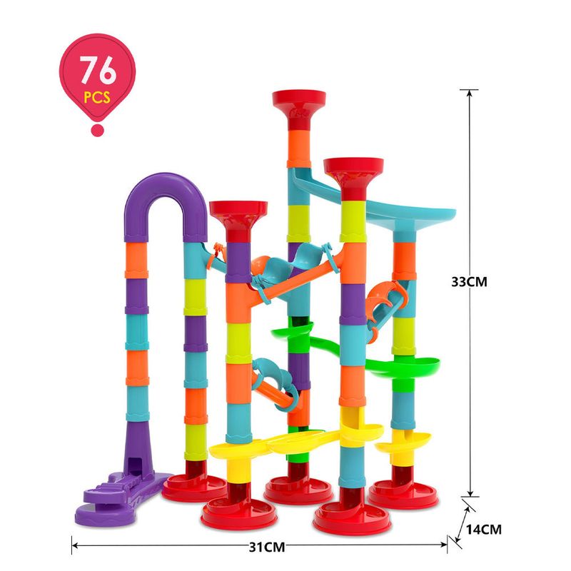 Jogo-de-Montar---Marble-Run-Race-Set---76-Pecas---Multikids-1