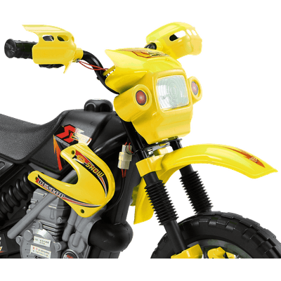 Moto Elétrica Infantil 6V Amarela Bel