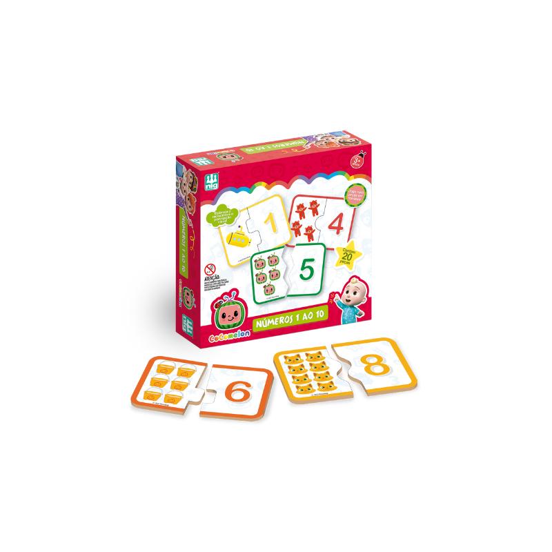 Conjunto-De-Pecas-Em-Madeiras---Numeros-01-Ao-10---Cocomelon---20-Pecas---Nig-Brinquedos-0