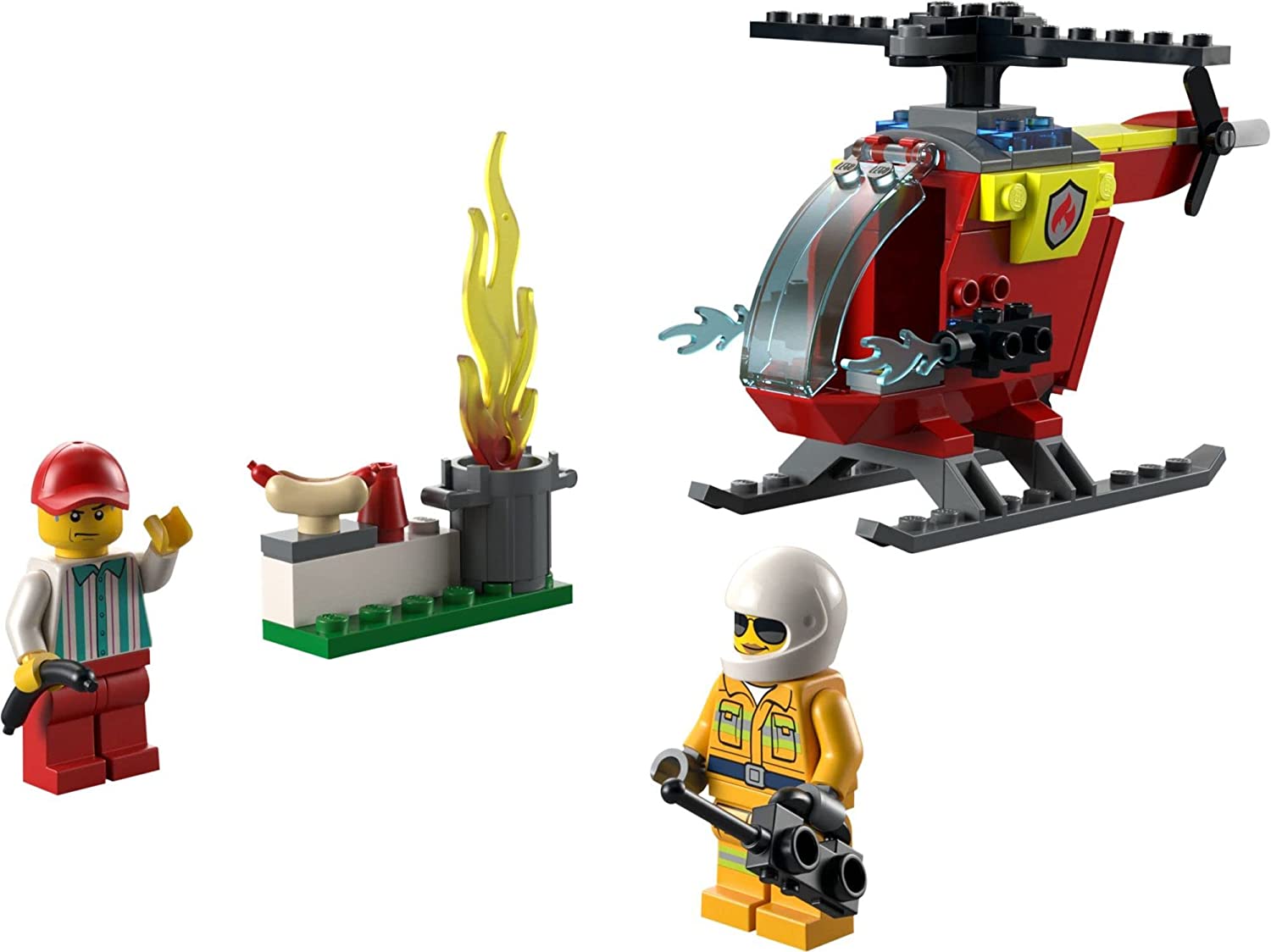 Lego 60318 City - Helicóptero dos Bombeiros Lego 60318 City - Helicóptero dos Bombeiros
