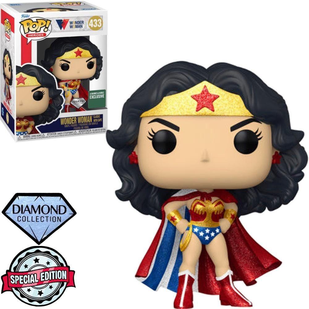 Funko Pop! Mulher Maravilha 80 - Wonder Woman Classic With Cape
