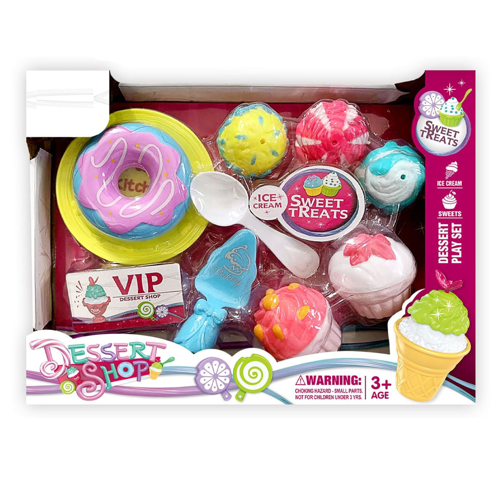 Luxshiny Brinquedos De Simulação De Sorvete Para Crianças 3 Peças  Brinquedos De Decoração De Cupcake Modelo De Cone De Cupcake Falso Suporte  De