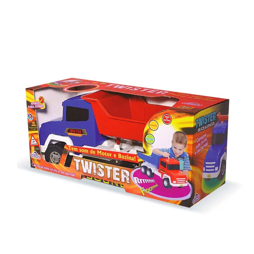 Caminhão Twister Caçamba Gigante Grande De 58 Cm Com Som - Alfabay - Cubo  Mágico - Quebra Cabeças - A loja de Profissionais e Colecionadores!