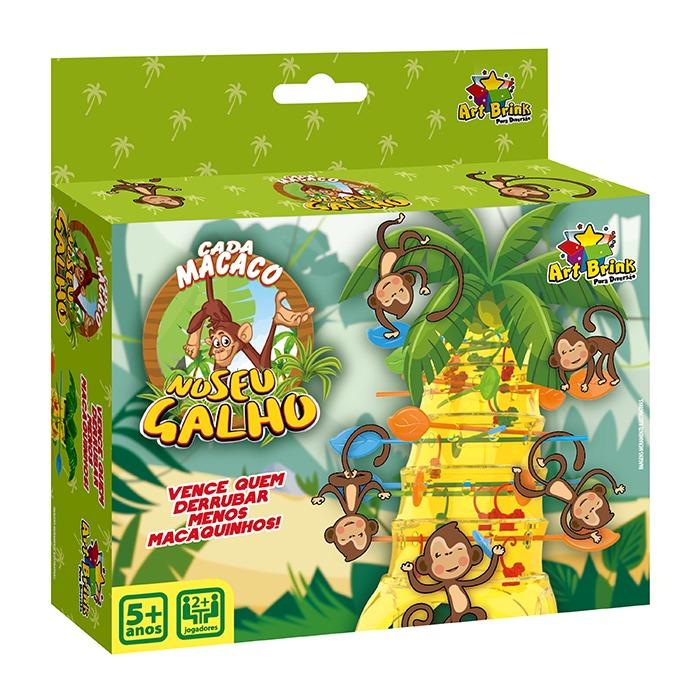JOGO MACACO GAME BRASKIT - Babu Brinquedos