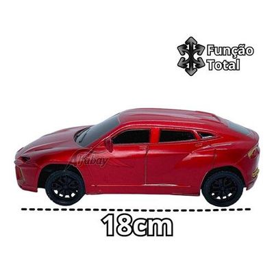 Carrinho De Controle Remoto Carro De Corrida 4 Direções - Vermelho