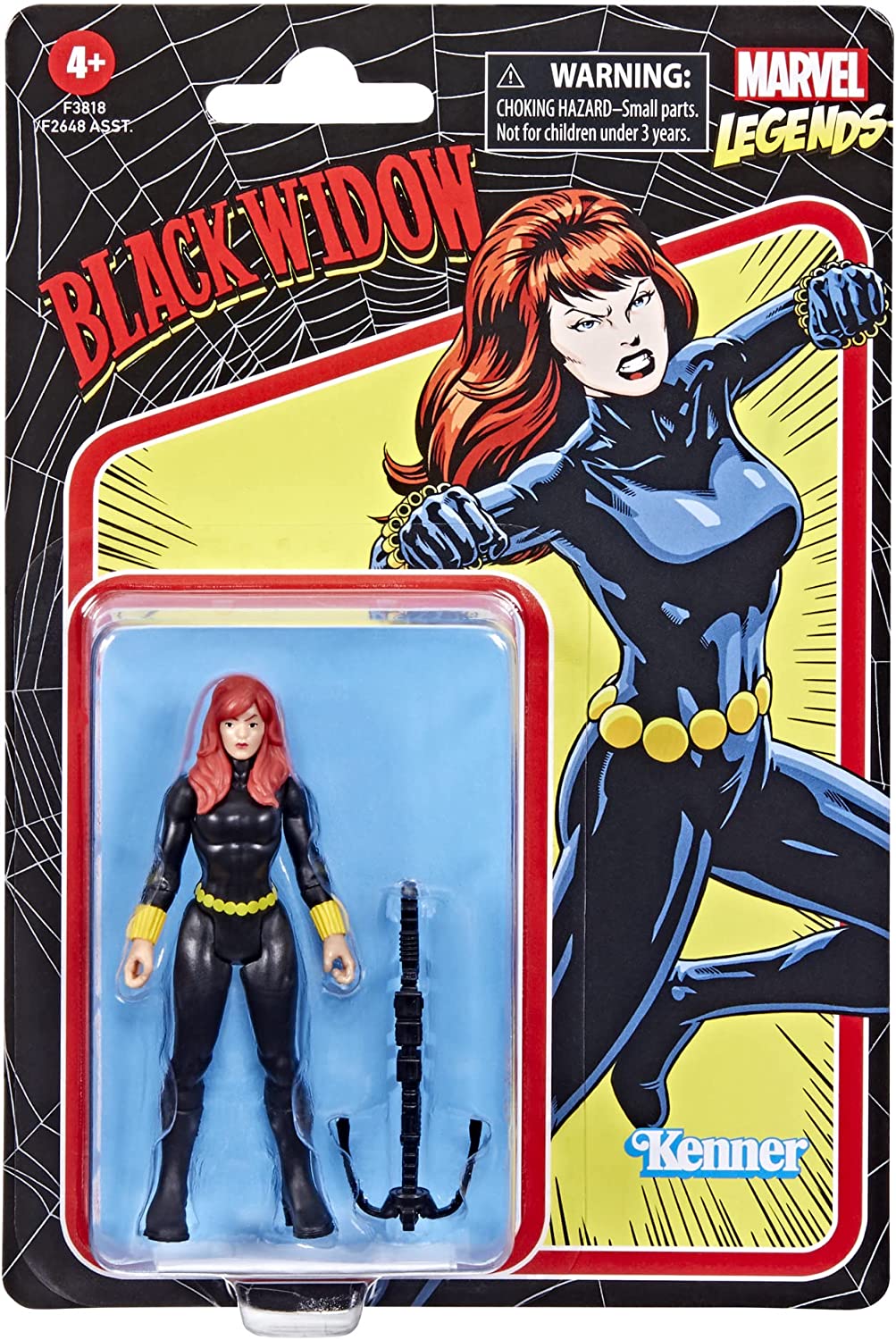 Marvel Legends Retro Avengers Black Widow Hasbro F3819 - Ri Happy