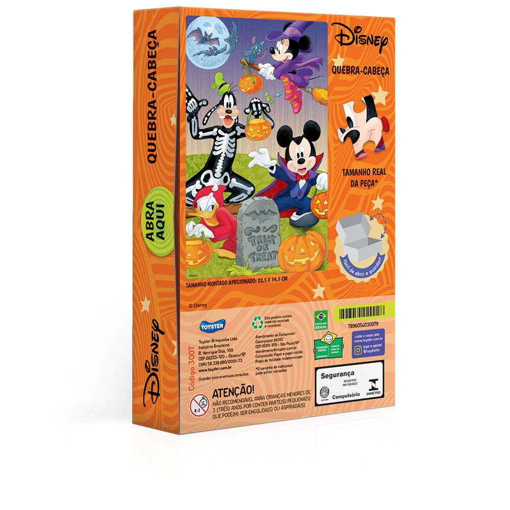 Quebra-cabeça Personagens da Disney de Madeira - 300 Peças – Ranton Store