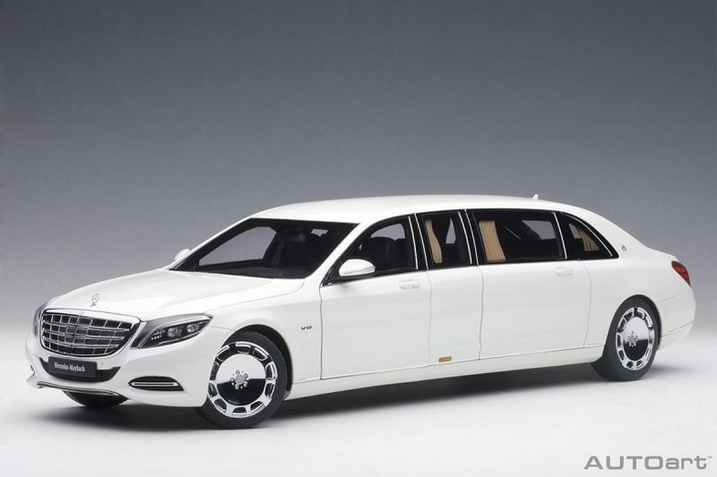 Ryuu。MAYBACH 2台セットミニカー 1:18 Mercedes Benz Maybach S-Class 2021 1:18 Almost Real Vermelho - 20