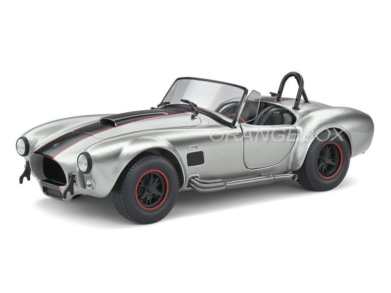 Shelby Cobra 427 MKII 1965 1:18 Solido Cinza - Ri Happy