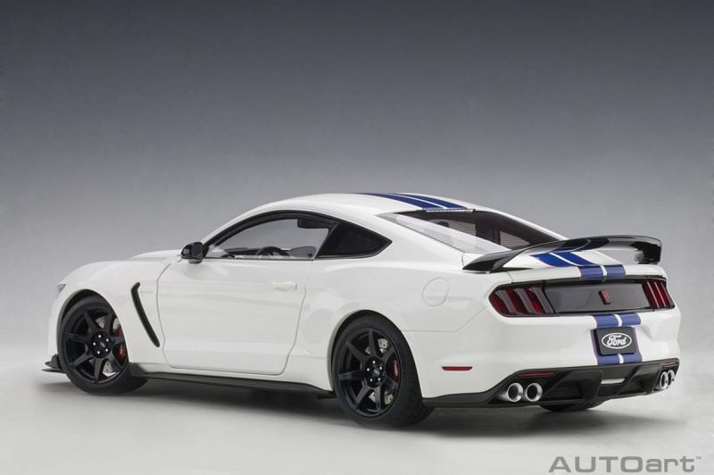 AUTOart 1/18 Ford Shelby GT-350R ホワイト Ford Mustang Shelby GT350R 1:18 Autoart Branco - Ri Happy