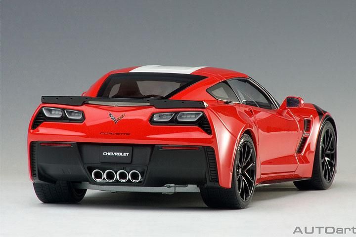 AUTOart Corvette 1:18 限定版 AUTOart 1/18 シボレー コルベット （C8） スティングレイ Z51