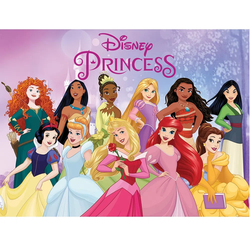 キッズ・ファミリー TheHappinessYearDeluxe/Disney Puzzle 3D Princesas Disney - 48 Peças - Multikids - Ri Happy