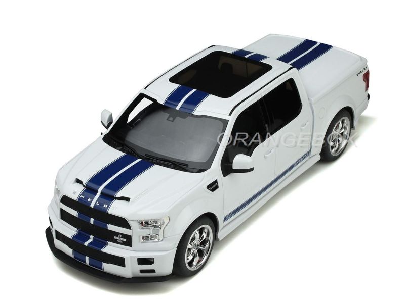Ford Shelby F150 Super Snake 2017 1:18 GT Spirit Branco - Ri Happy