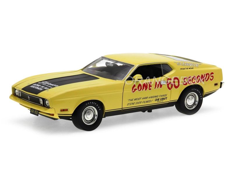 Ford Mustang Mach 1 1973 ELEANOR 60 Segundos 1:18 Greenlight