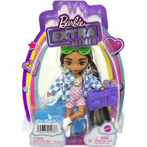 Mini Boneca - Barbie - Extra Mini Minis - Listras Abacaxi - Mattel - Ri  Happy