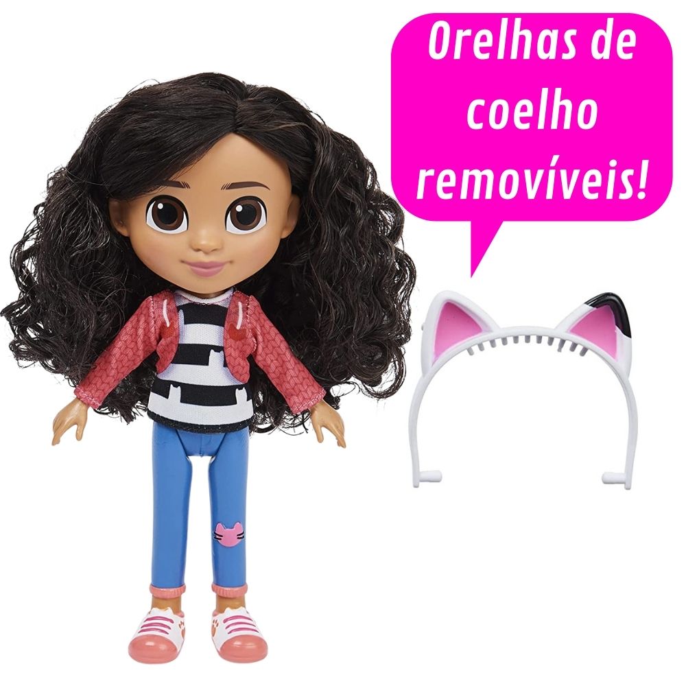 Boneca Infantil Cada Mágica Gaby Dollholse DJ Riso Netflix - Loja Zuza  Brinquedos