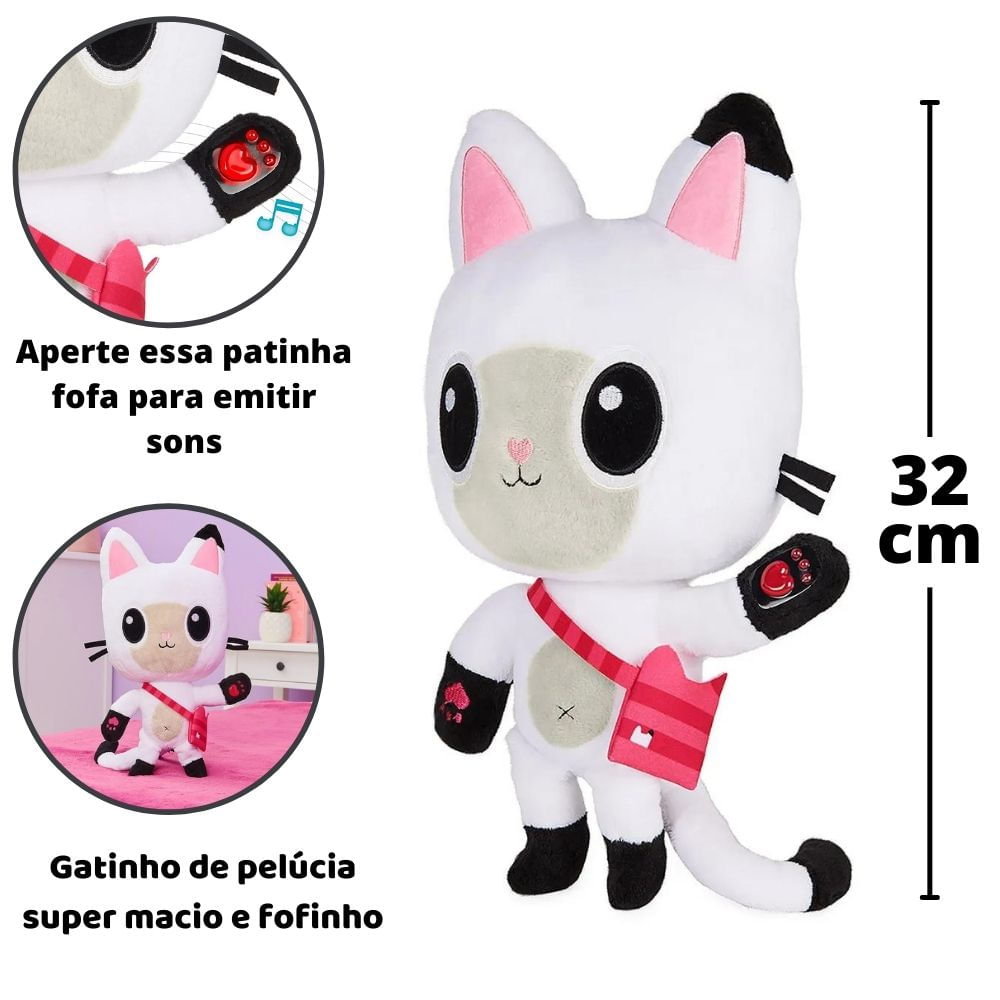 Bonitinha Kawaii Gato brinquedos de pelúcia Viva Meu Imperador Cat