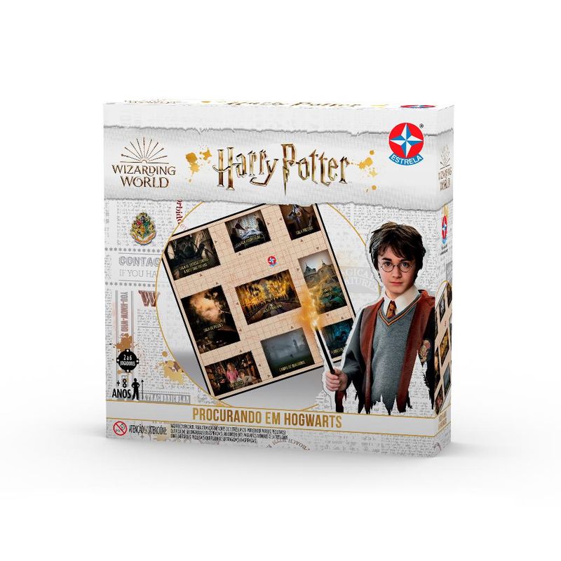 Jogo-de-Tabuleiro---Procurando-em-Hogwarts---Harry-Potter---2-a-6-Jogadores---Estrela-0