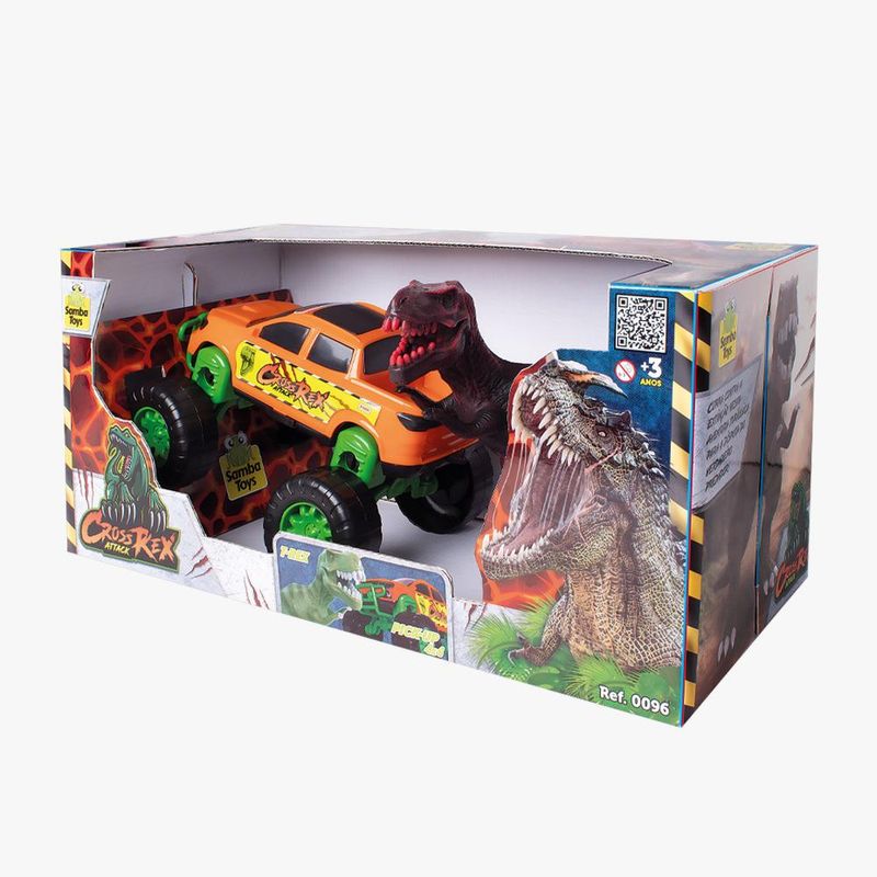 Conjunto-de-Carrinho-e-Figura---Cross-Rex-Attack---T-Rex-e-Pick-Up---Samba-Toys-1