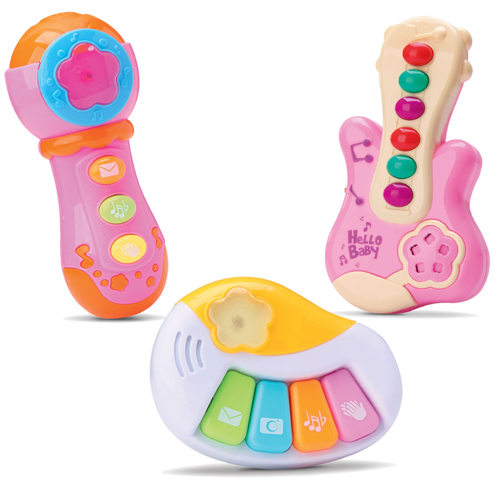 Brinquedo Educativo Bingo Sonoro Instrumentos Musicais
