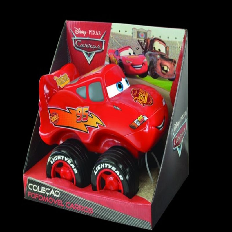 Carro Fofomóvel - Disney Cars - Relâmpago McQueen - Lider