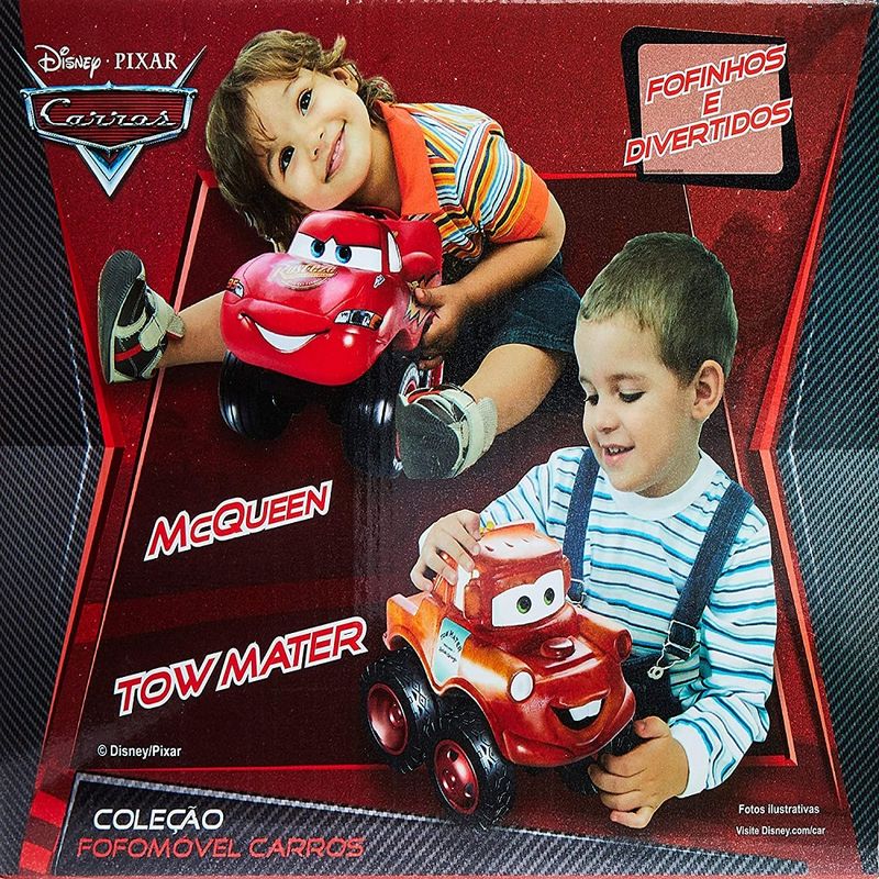 Carrinho Infantil Fofo Móvel Carros McQueen Líder Brinquedos