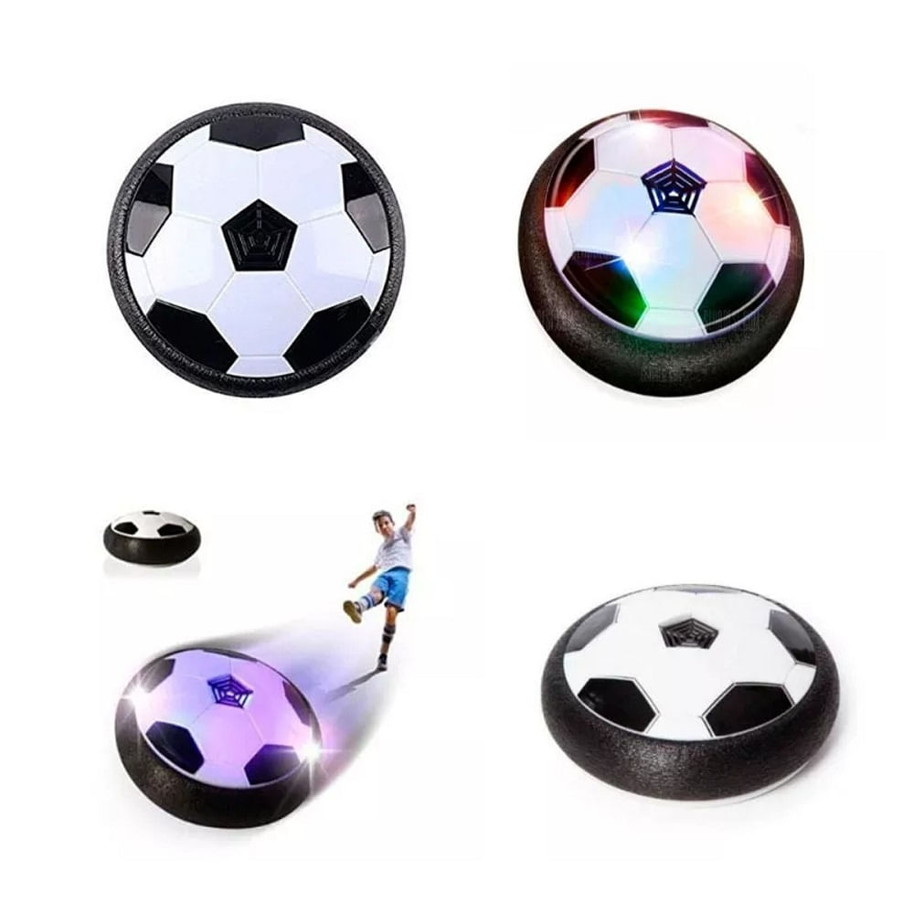 Kiboule Brinquedos Toyk Boy - Bola De Futebol Led Hover - Bola De  Treinamento Air Power Jogando Jogo De Futebol - Futebol (Preto)