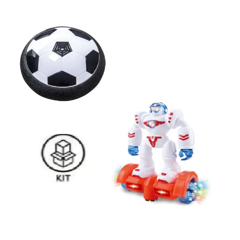 Kiboule Brinquedos Toyk Boy - Bola De Futebol Led Hover - Bola De  Treinamento Air Power Jogando Jogo De Futebol - Futebol (Preto)