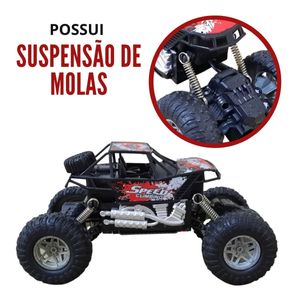 Carrinho Infantil Grande Controle Remoto Recarregavel 4x4