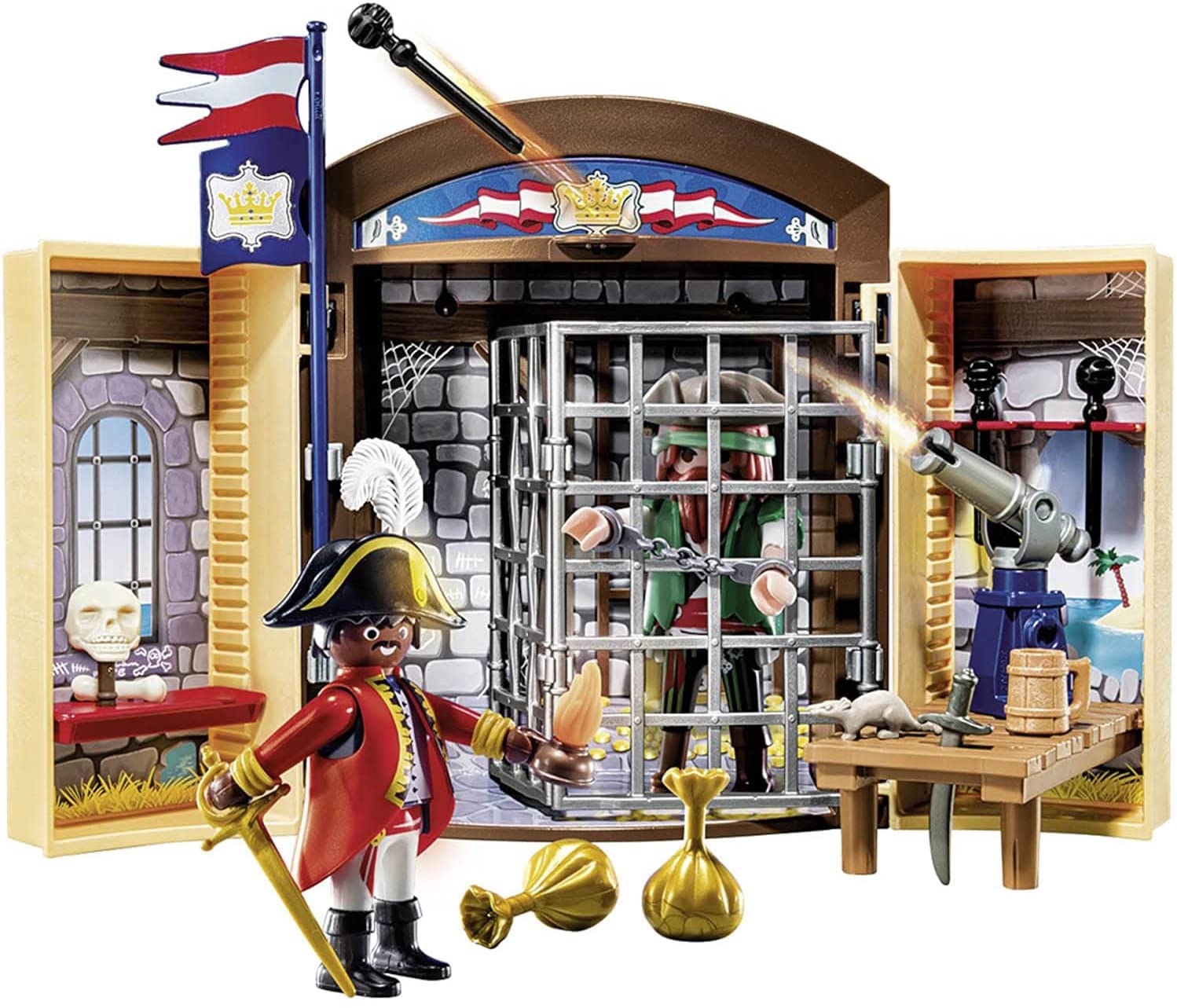 Playmobil Pirates - Caixa de Jogo de Aventura Pirata 70506 - Sunny