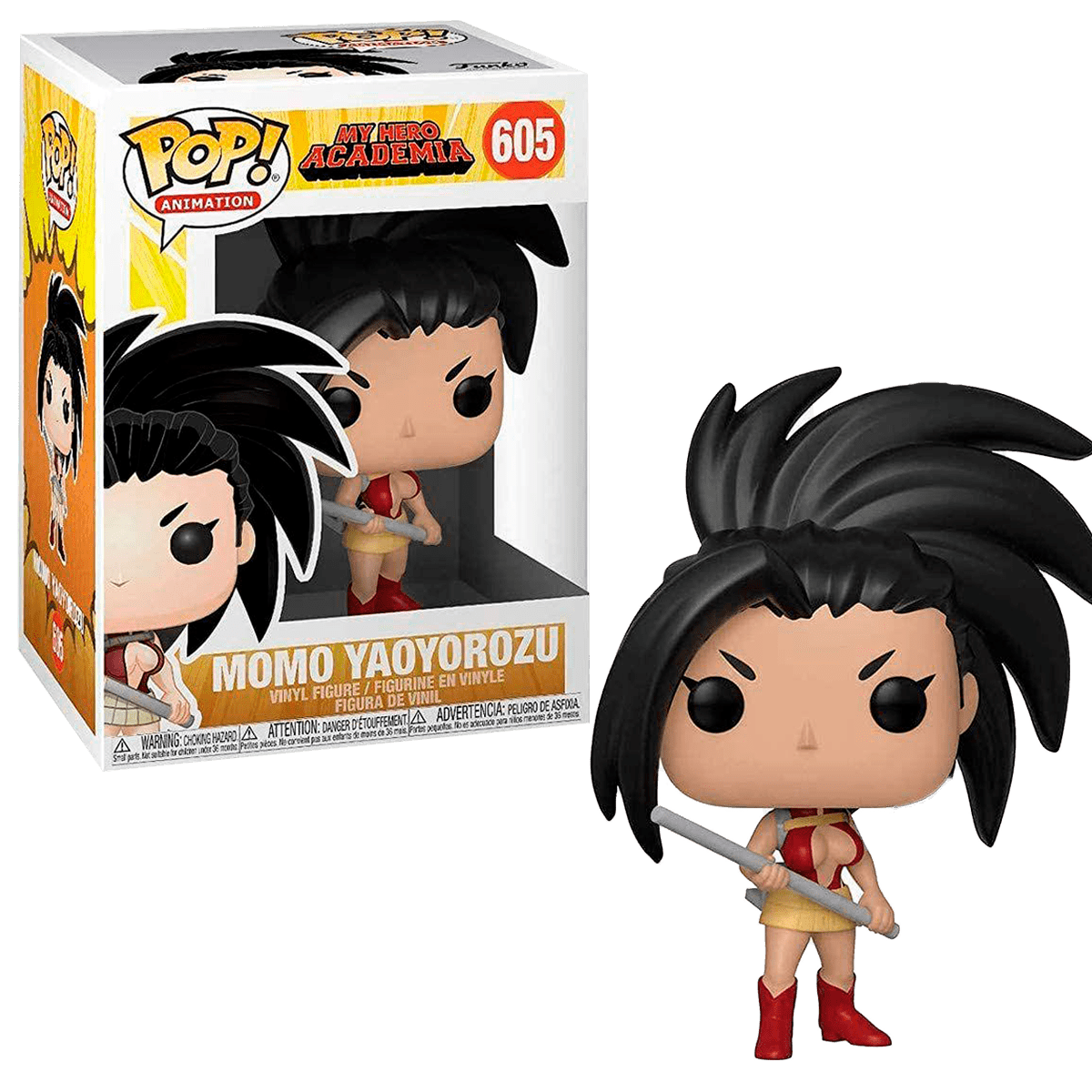Funko POP! Momo Yaoyorozu - My Hero Academia # 605 - Ri Happy