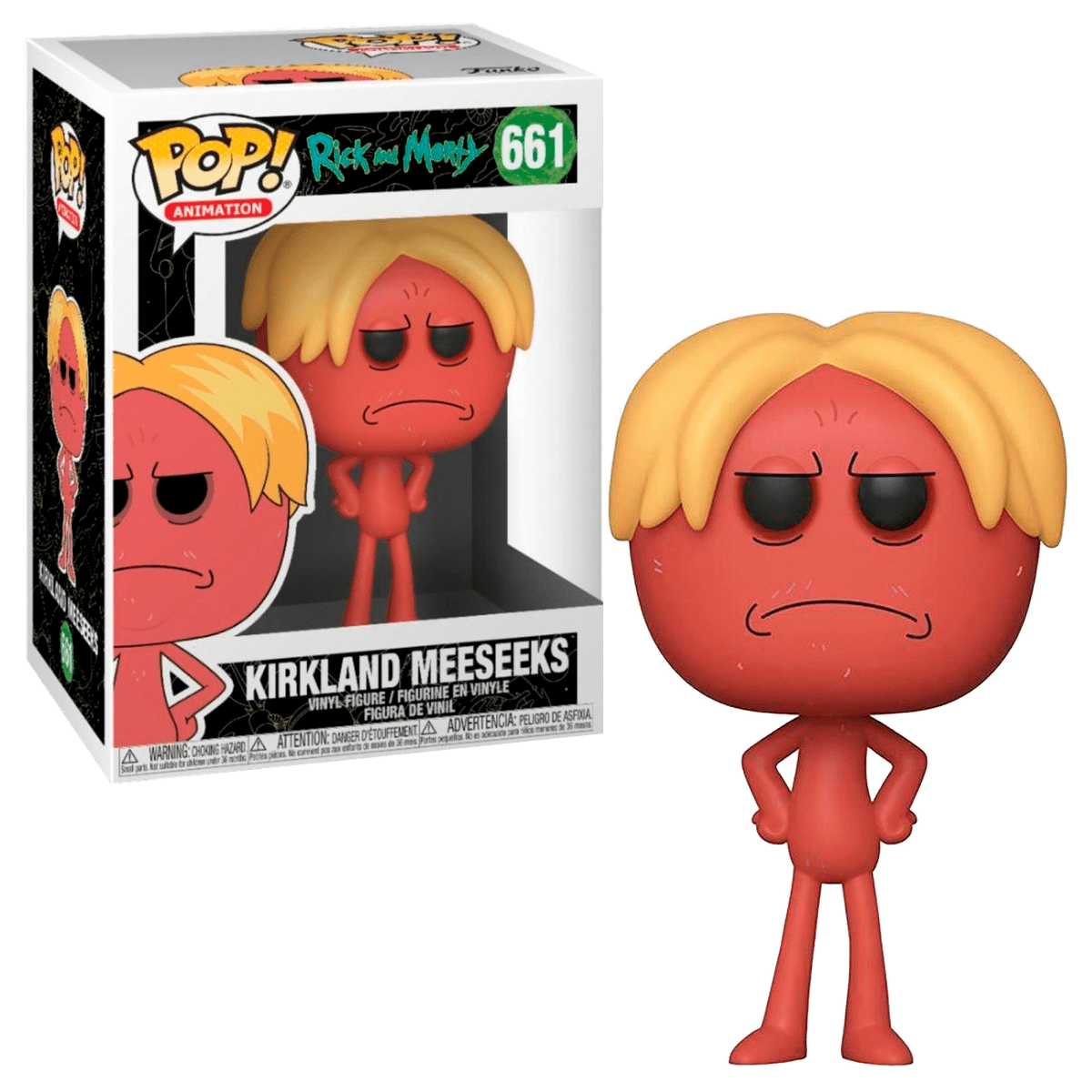 Funko POP! Kirkland Meeseeks - Rick and Morty #661 - Ri Happy