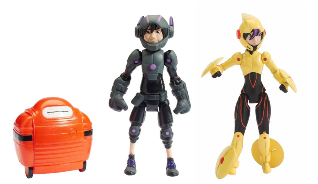 KIt Big Hero 6: Hiro + Go Go Bandai 10 cm - Ri Happy