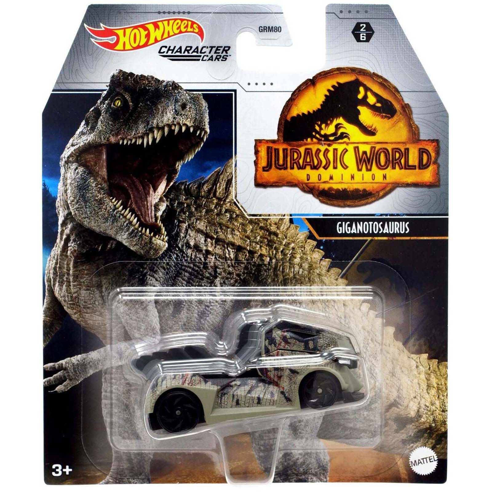 Hot Wheels - Giganotosaurus - Jurassic World Domínio - Character