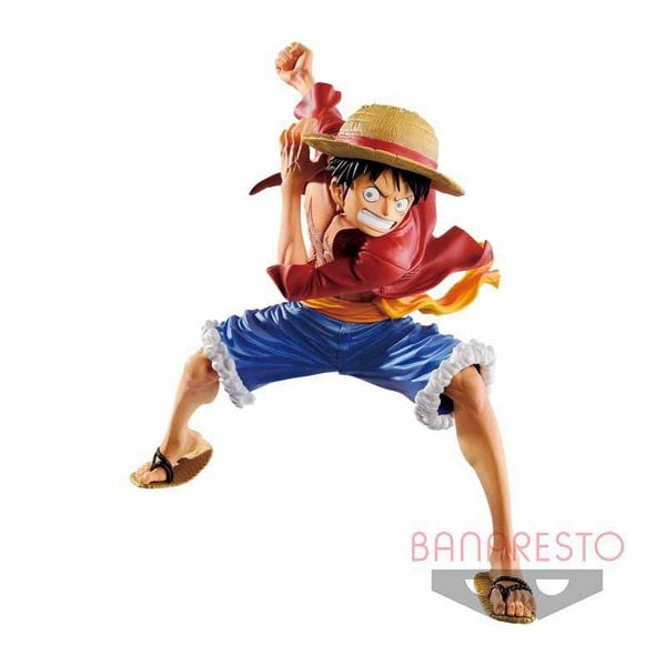 Action Figure - Monkey D. Luffy - One Piece - Bandai Banpresto - Alves Baby
