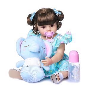 Bebê Reborn Menino Realista 100% Silicone 57cm - Edu - Ri Happy