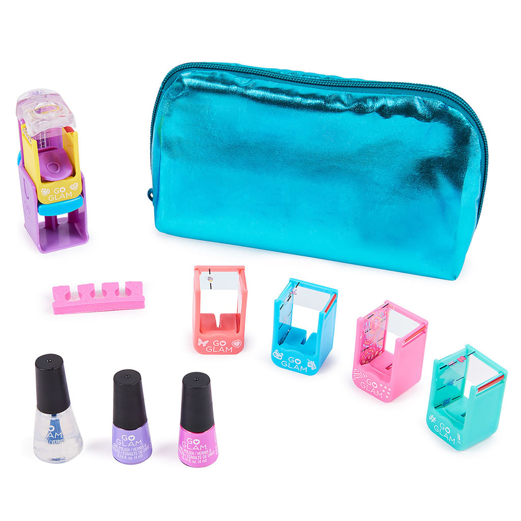 Jogo de Manicure e Pedicure Go Glam U-Nique Salom 002135 - Sunny - Doremi  Brinquedos