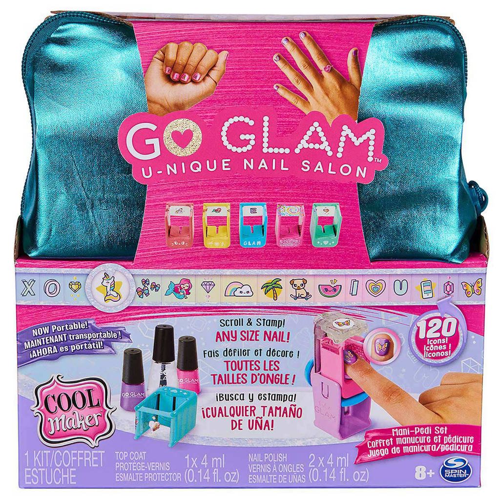 Kit de Pintar e Decorar Unhas - Go Glam Fashion Pack Rosa 2132