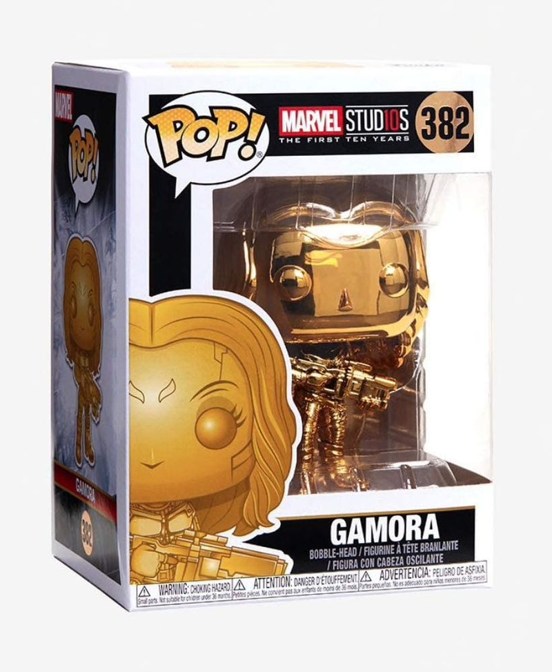 FUNKO POP! Marvel - Gamora Chrome - 382 FUNKO POP! Marvel - Gamora Chrome - 382