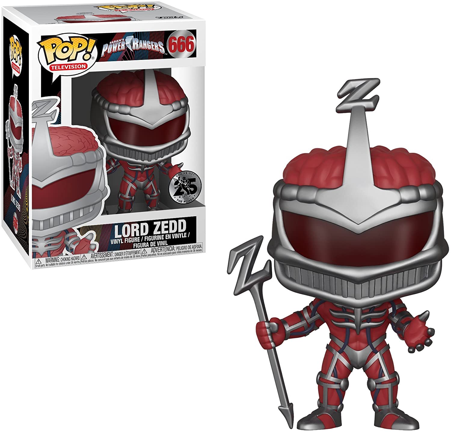 FUNKO POP! POWER RANGERS - LORD ZEDD - 666 - Ri Happy