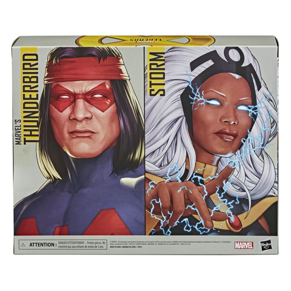 Boneco Articulável - Marvel Legends - X-Man - Tempestade e Pássaro