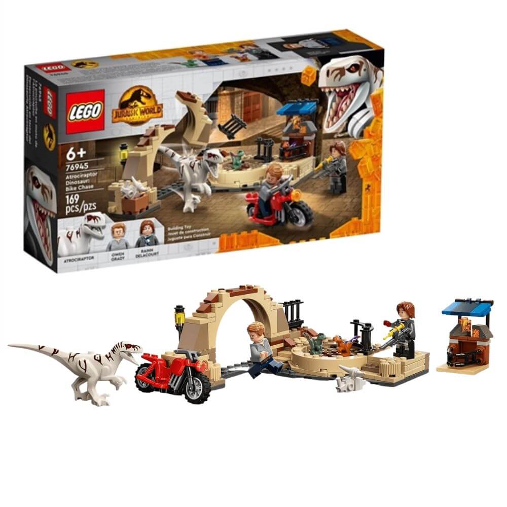 LEGO - Jurassic World - Dinossauro Atrociraptor: Perseguição de