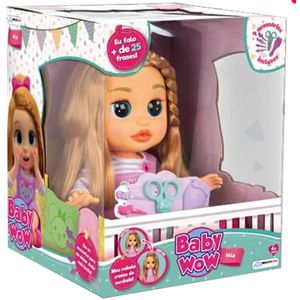 Boneca com Cabelo que Cresce - Baby Wow - Mia - Multikids - Ri Happy  Brinquedos - Quanto mais Brincadeira, Melhor!