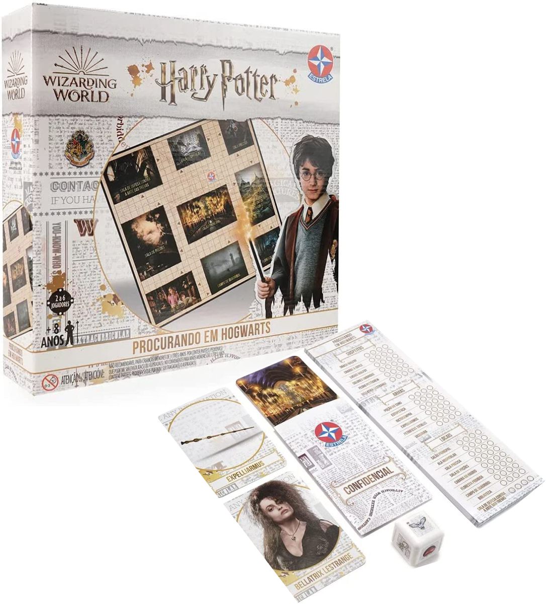 Jogo De Tabuleiro Detetive Harry Potter - Estrela