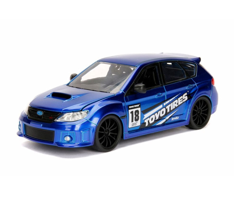 Miniatura - Carro - 2012 Subaru Impresa WRX STI - 1:24 - Jada