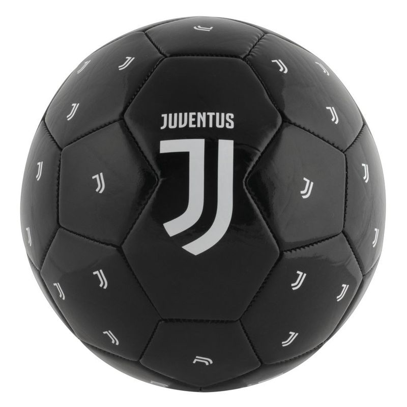 Bola-de-Futebol---Juventus---Preto-e-Branco---Futebol-e-Magia---Numero-5-0