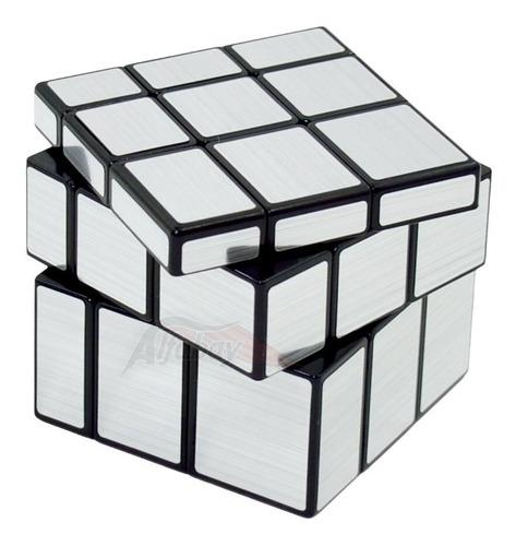 Place Games Cubo Mágico PRO Qiyi Mirror Blocks Profissional 3x3x3 Verde  Cuber Brasil