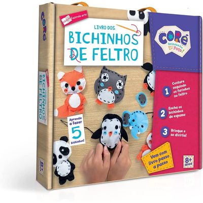 Livro dos Bichinhos de Feltro - Coleção Fazendo Arte - Toyster Brinquedos :  : Brinquedos e Jogos